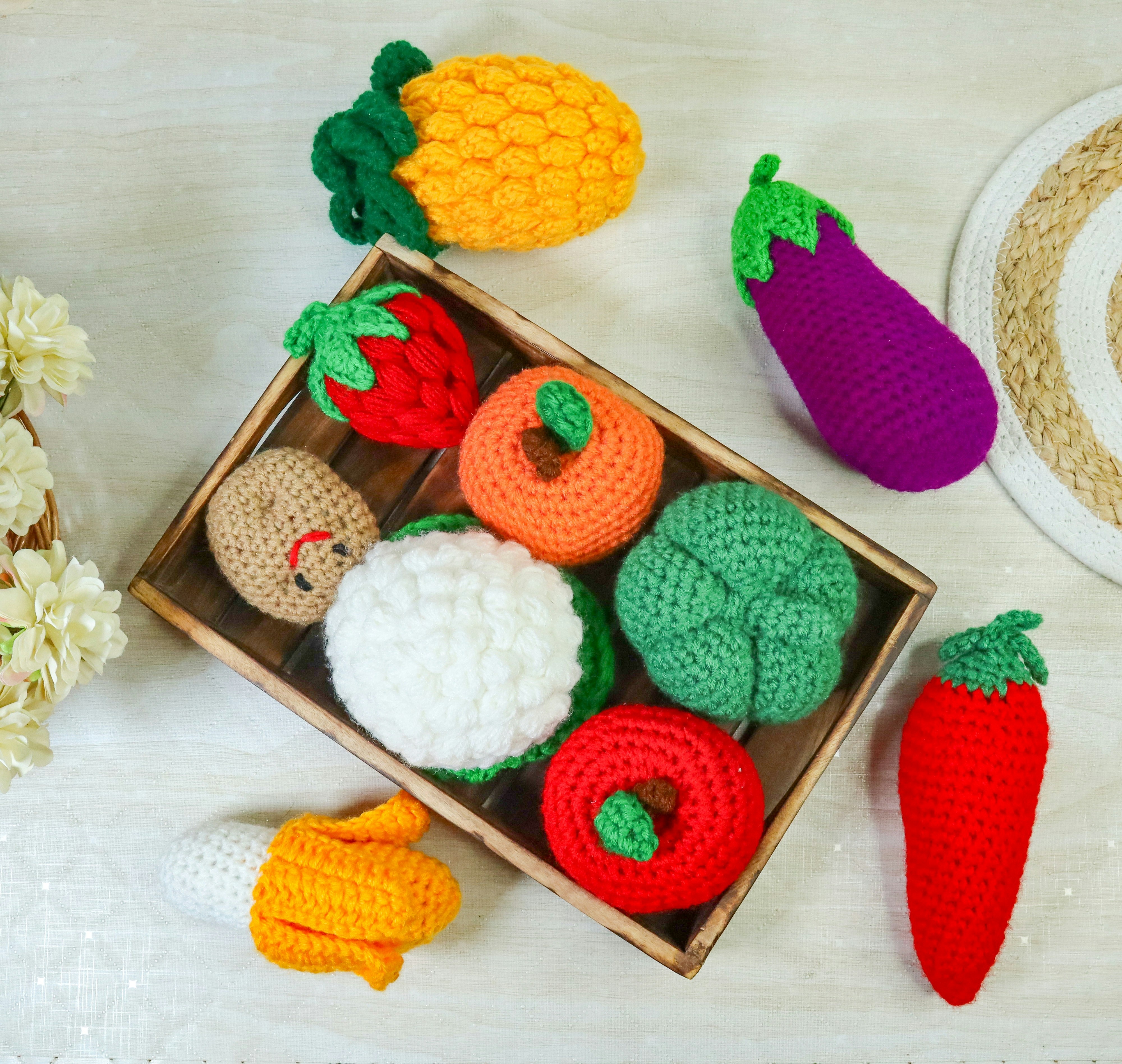 Les fruits et légumes à la crèche